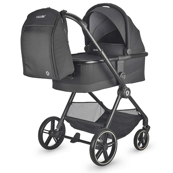 Carucior modular 4in1 COCCOLLE Lissia cu scoica auto iSize COCCOLLE Knox Black si baza isofix iSize COCCOLLE Knox [7]