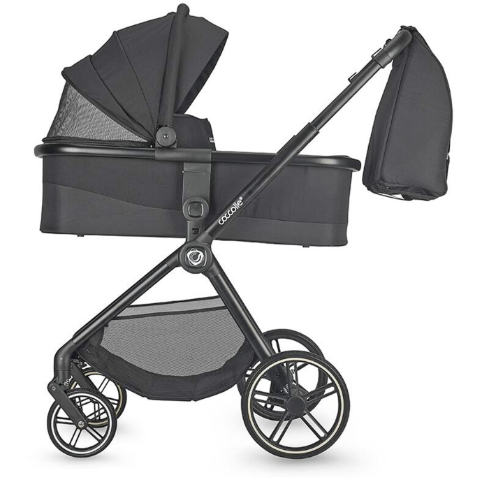 Carucior modular 4in1 COCCOLLE Lissia cu scoica auto iSize COCCOLLE Knox Black si baza isofix iSize COCCOLLE Knox [6]