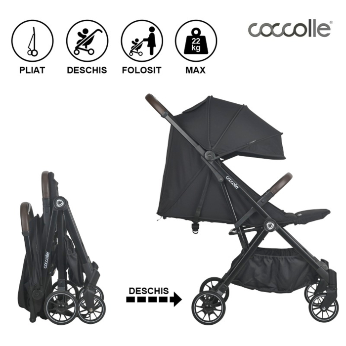 Carucior sport cu pliere automata COCCOLLE Melia [5]