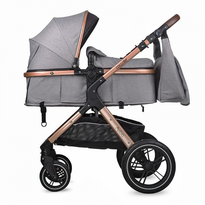 Carucior transformabil 3in1 COCCOLLE Melora Moonlit grey [11]