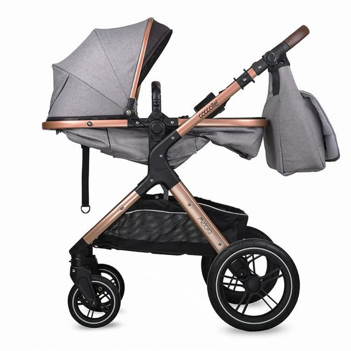 Carucior transformabil 3in1 COCCOLLE Melora Moonlit grey [9]