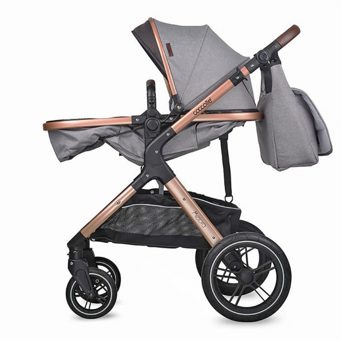 Carucior transformabil 3in1 COCCOLLE Melora Moonlit grey [8]