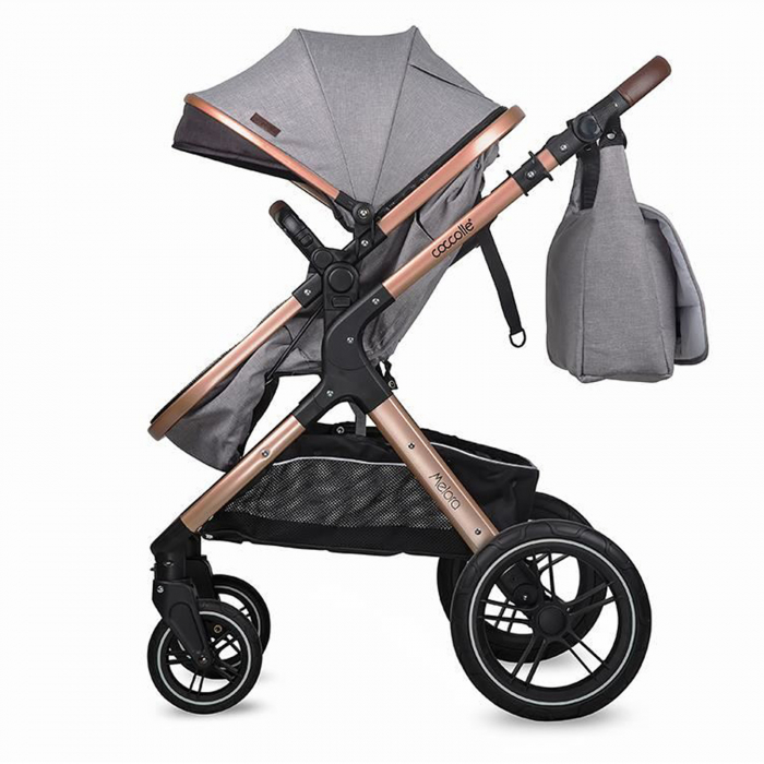 Carucior transformabil 3in1 COCCOLLE Melora Moonlit grey [7]