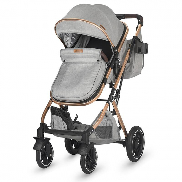 Carucior ultracompact 3in1 COCCOLLE Ravello moonlit grey [3]