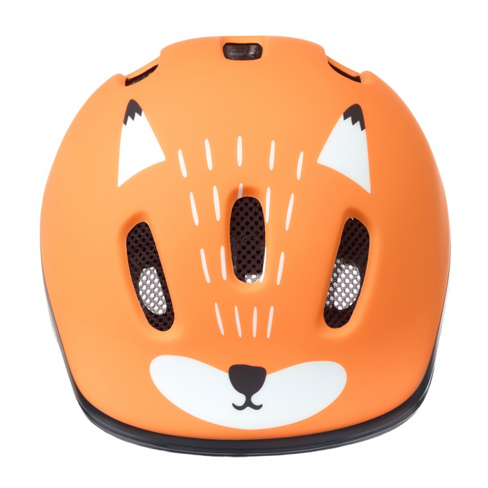 Casca ciclism copii POLISPORT Baby Fox, portocaliu, marime XS (44-48 cm) [3]