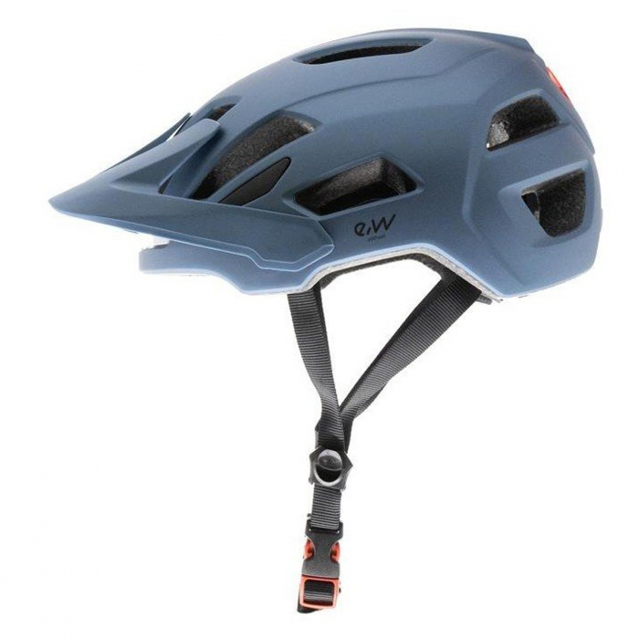 Casca ciclism cu lumini fata/spate E.WHEEL CP04, albastru, marime M (54-58 cm) [2]