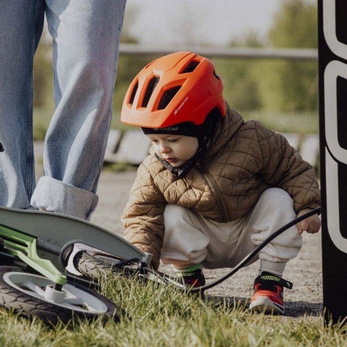 Casca ciclism FORCE Zebu, lumina spate [7]