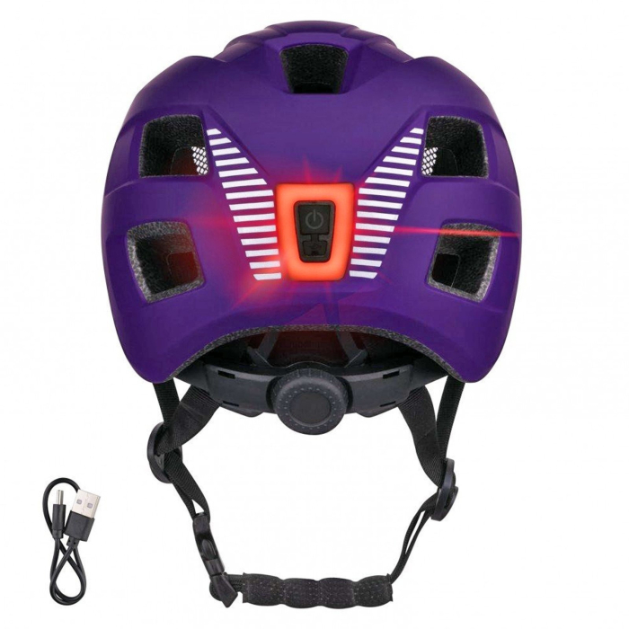 Casca ciclism FORCE Zebu, lumina spate [2]