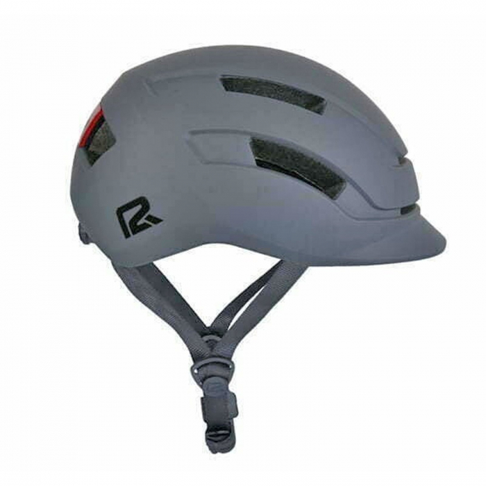 Casca ciclism P2R Astro, gri mat, marime L (58-62 cm) [3]