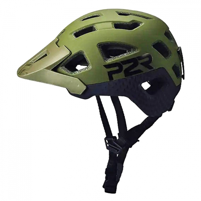 Casca ciclism P2R Fortex, kaki/gri, marime M (54-58 cm) [2]