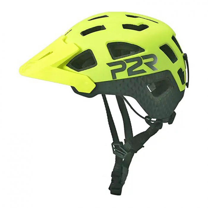 Casca ciclism P2R Fortex, verde fluo, marime L (58-62 cm) [2]