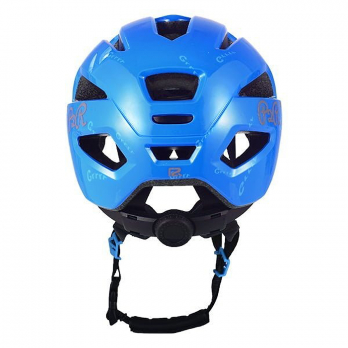 Casca ciclism copii P2R Mascot, albastru, marime XS (48-52 cm) [4]