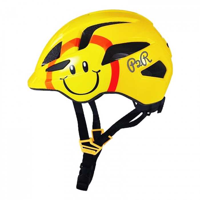 Casca ciclism copii P2R Mascot, galben, marime XS (48-52 cm) [2]