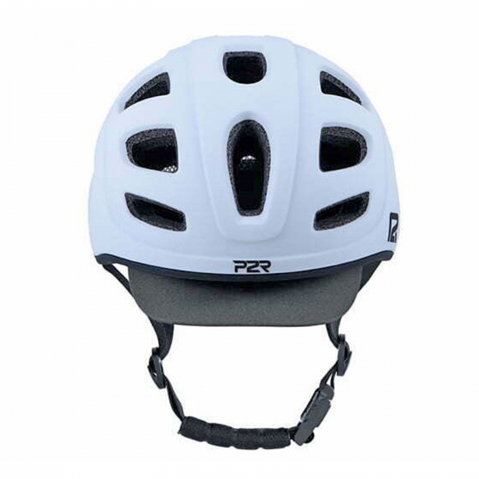 Casca ciclism P2R Protown, alb, marime M (54-58 cm) [4]