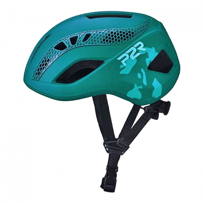 Casca ciclism P2R Zenero, turcoaz, marime M (54-58 cm) [4]
