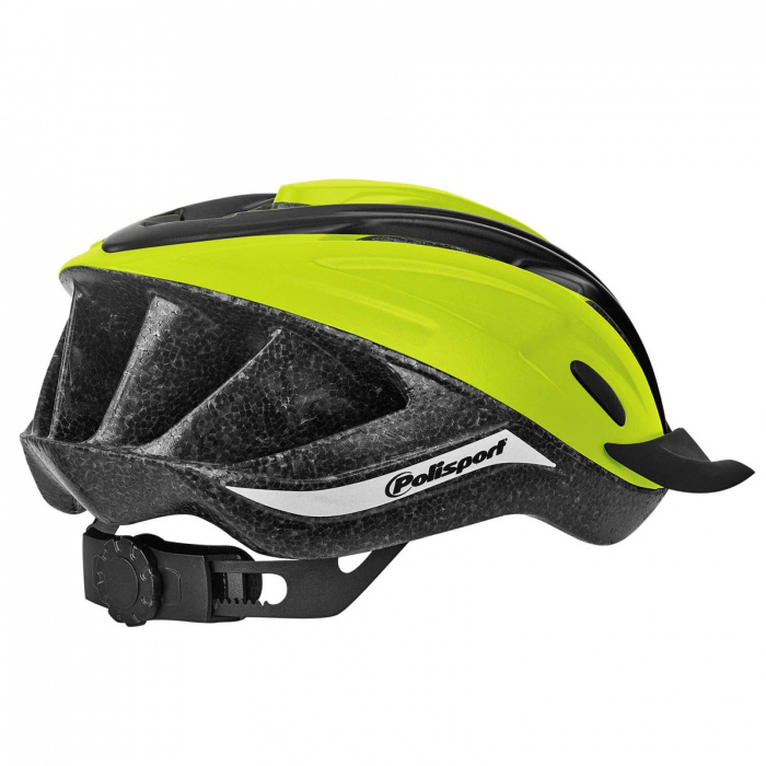 Casca ciclism POLISPORT Ride In, verde/negru, marime L (58-62 cm) [2]