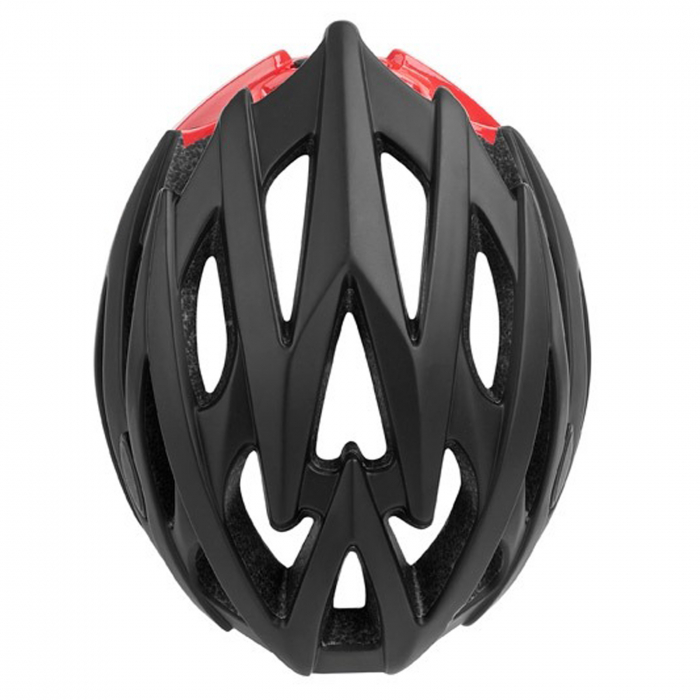 Casca ciclism POLISPORT Twig, negru/rosu, marime M (54-58 cm) [4]