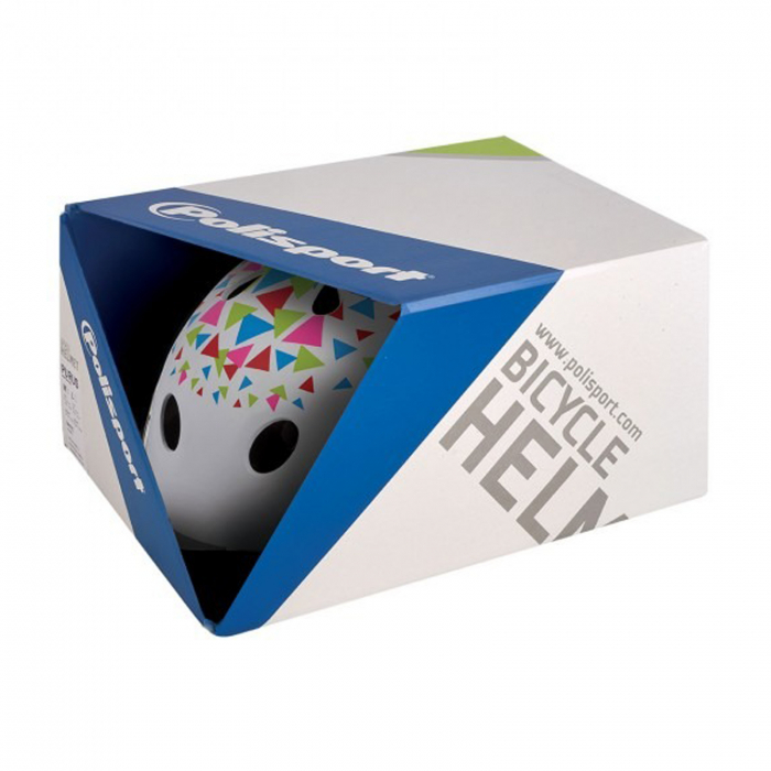 Casca ciclismu urban POLISPORT Radical Graffiti, gri, marime M (52-56 cm) [4]