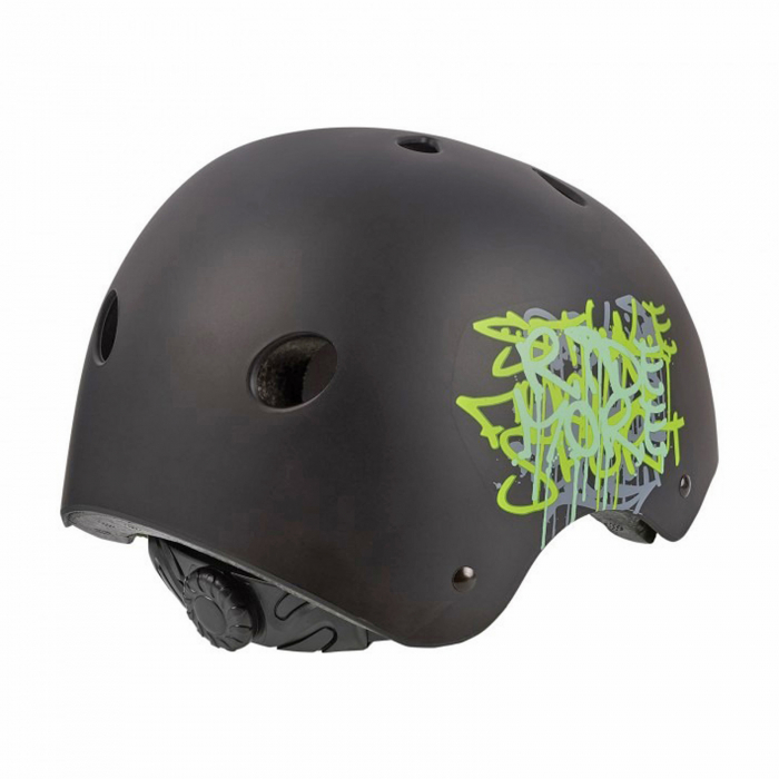 Casca ciclismu urban POLISPORT Radical Graffiti, gri, marime M (52-56 cm) [2]