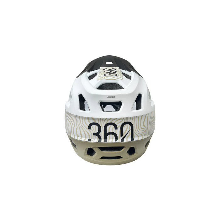 Casca full-face Integra Sport white - Military Green L (59-61 cm) [4]