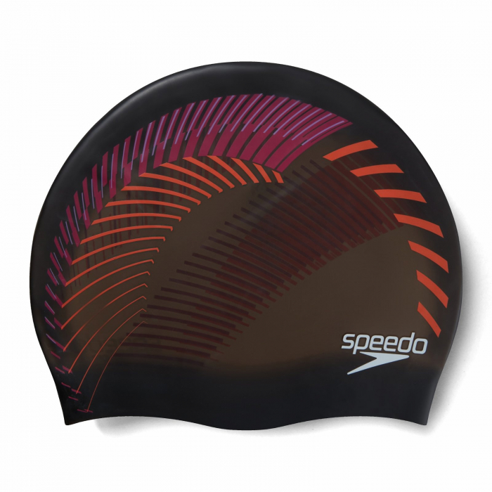 Casca inot reversibila adulti SPEEDO Moud Silicone negru/portocaliu [3]