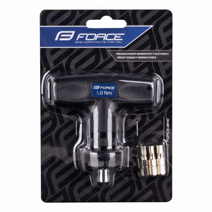 Cheie FORCE cu maner T cuplu 5Nm [3]