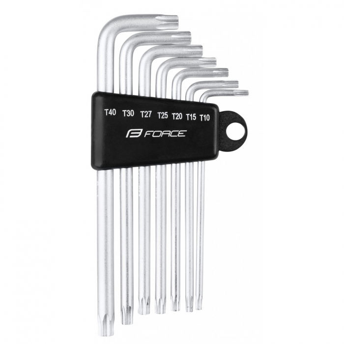 Set chei Torx FORCE T10-40, cu suport de depozitare [1]