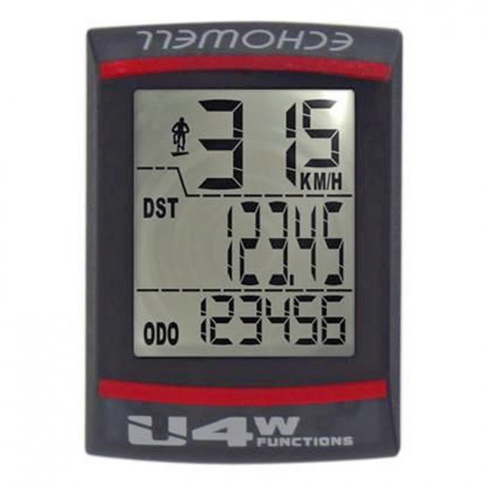 Ciclocomputer ECHOWELL U4, negru [3]