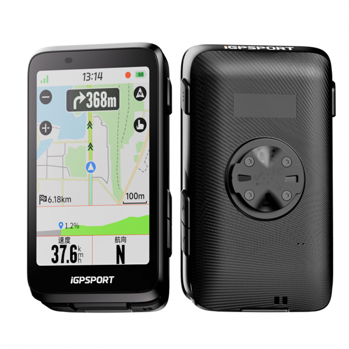 Ciclocomputer/GPS iGPSPORT BiNavi negru [4]