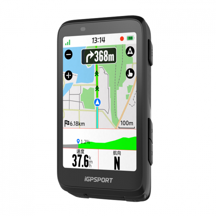 Ciclocomputer/GPS iGPSPORT BiNavi negru [3]