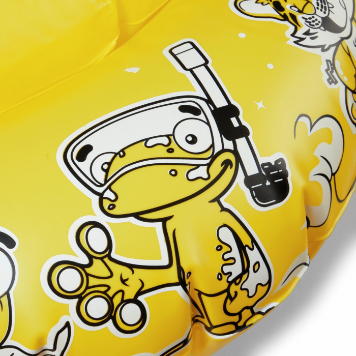 Colac inot copii SPEEDO, varsta recomandata 0-1 ani, galben/negru [4]