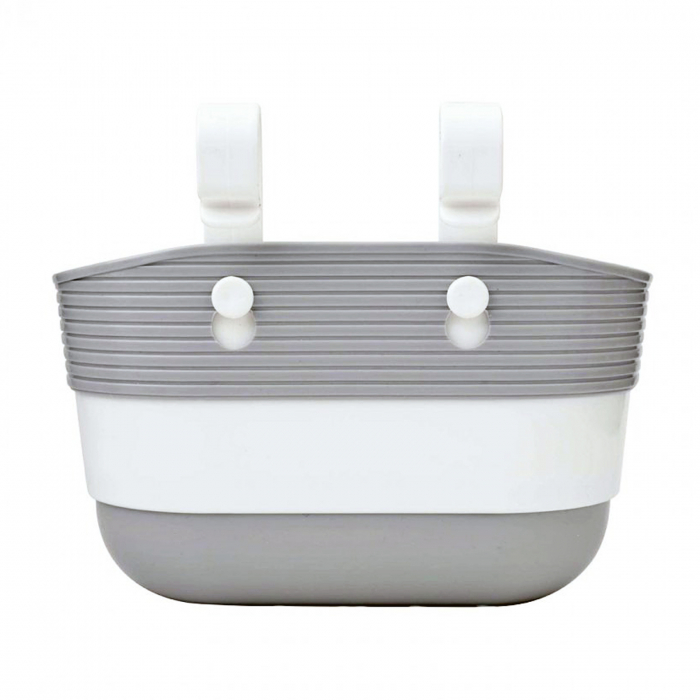 Cos pliabil ROYAL BABY, compatibil grip marime L,  gri/alb [2]