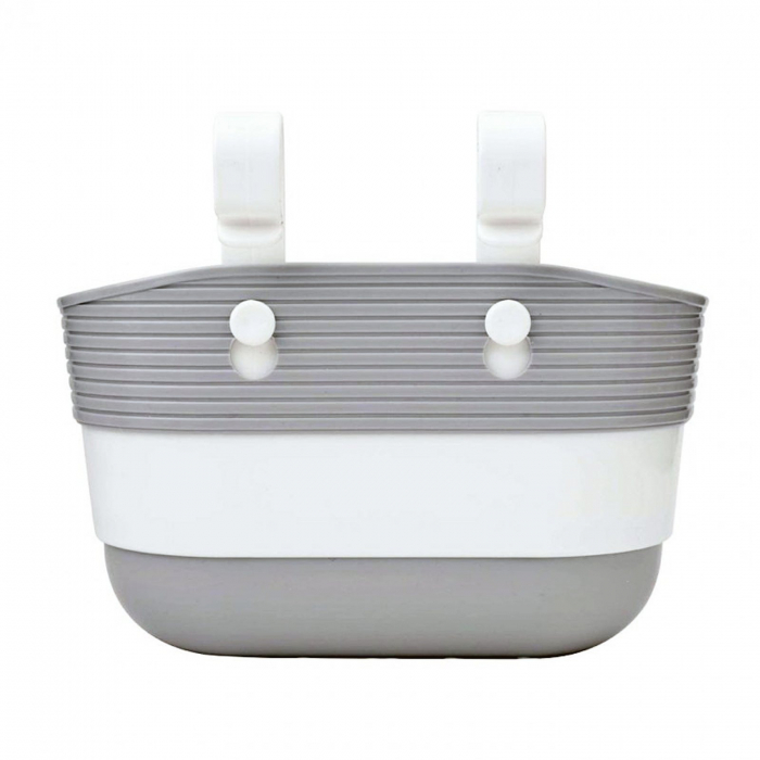 Cos pliabil ROYAL BABY, compatibil grip marime S,  gri/alb [2]