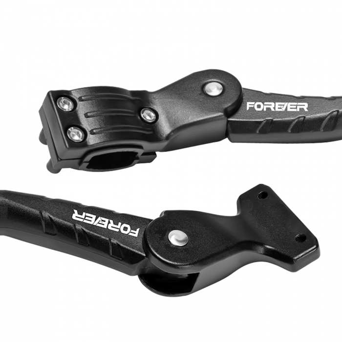 Cric reglabil 26"-29" FOREVER, aluminiu negru [2]