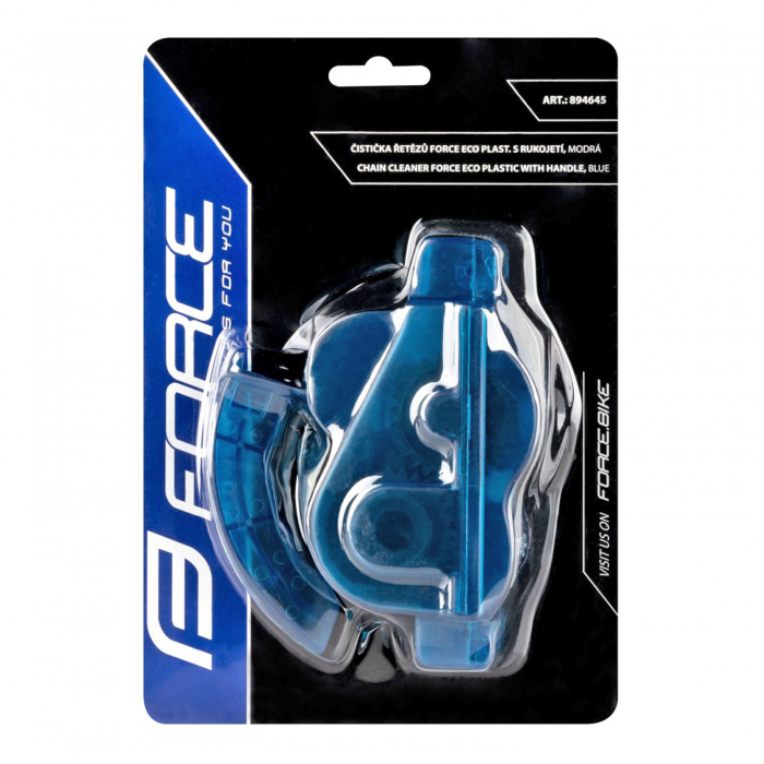 Curatator lant FORCE cu maner, albastru [4]