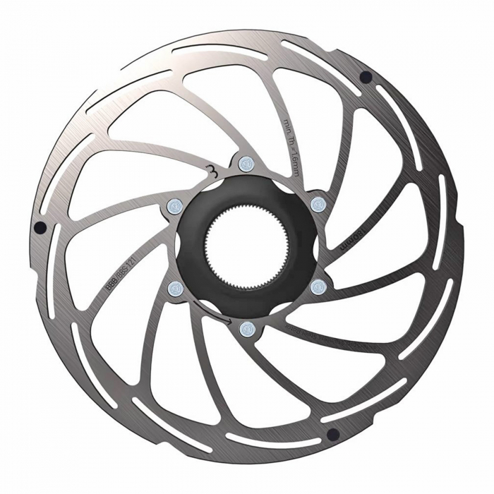 Disc frana BBB BBS-12111 CenterStop, CenterLock, argintiu [3]