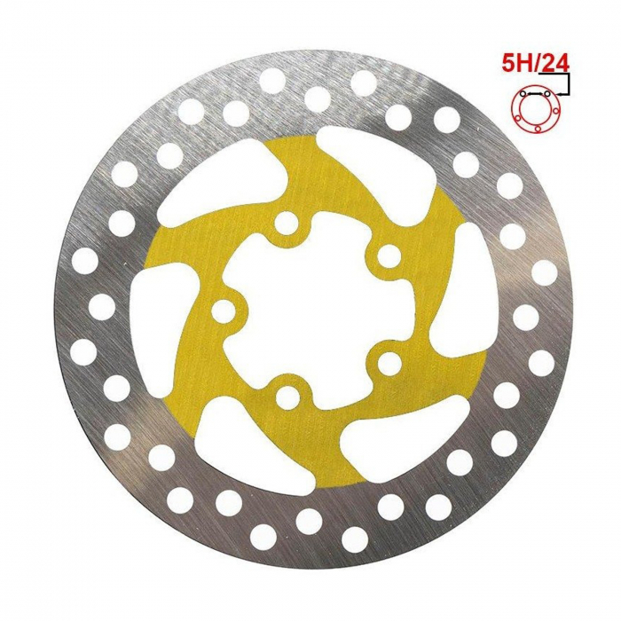 Disc frana FIVESTARS eWheels, 120 mm/5 suruburi [1]