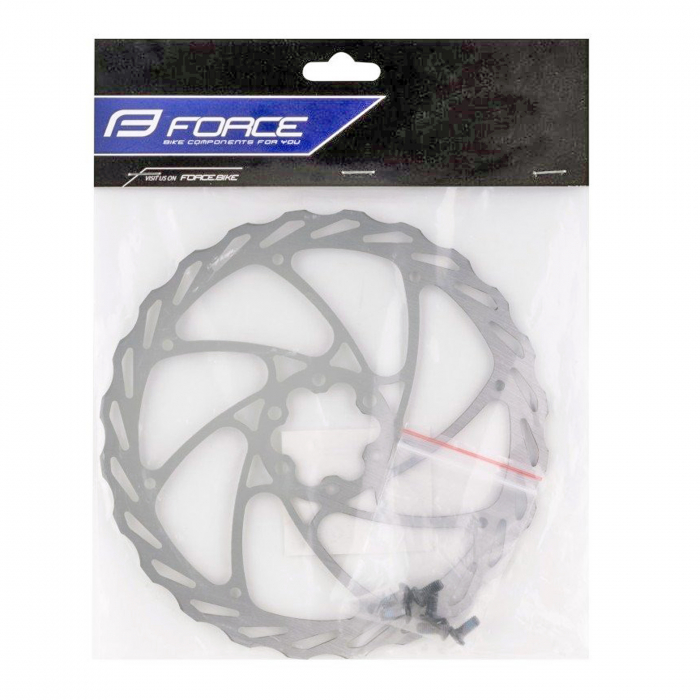 Disc frana FORCE-4, 6 suruburi, argintiu [2]