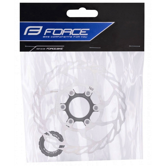 Disc frana FORCE Center Lock, arginitu [3]