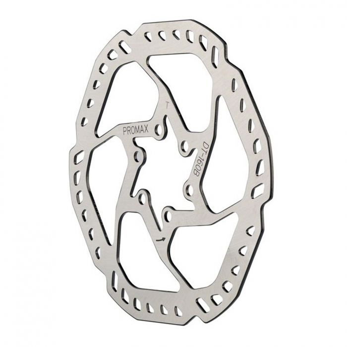Disc frana PROMAX DT-160 IS, 160 mm/6 suruburi, argintiu [2]