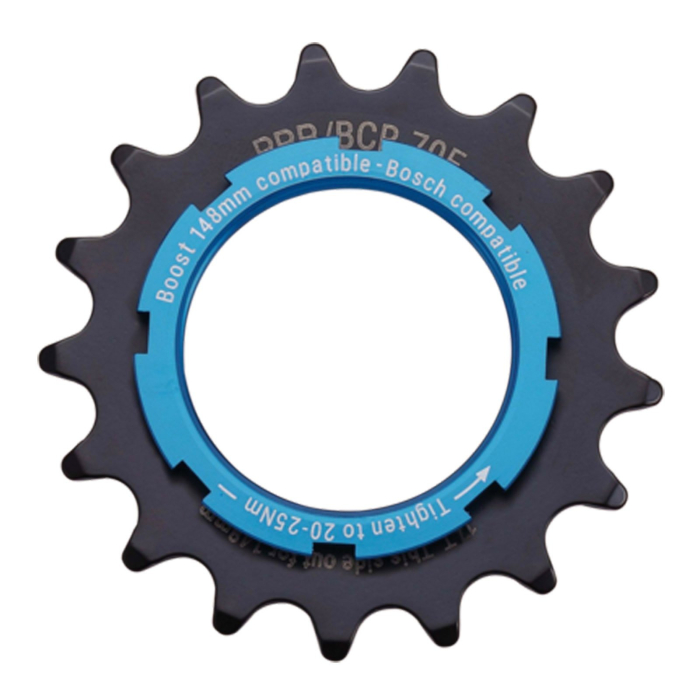 Foaie angrenaj pedalier BBB BCR-70E BOSCH Generatia 2 E-Bike Sprocket 3/32, negru [2]