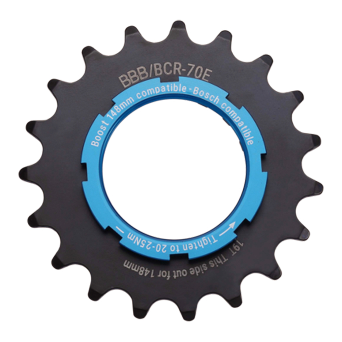 Foaie angrenaj pedalier BBB BCR-70E BOSCH Generatia 2 E-Bike Sprocket 3/32, negru [2]