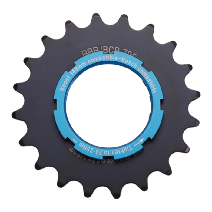 Foaie angrenaj pedalier BBB BCR-70E BOSCH Generatia 2 E-Bike Sprocket 3/32, negru [2]