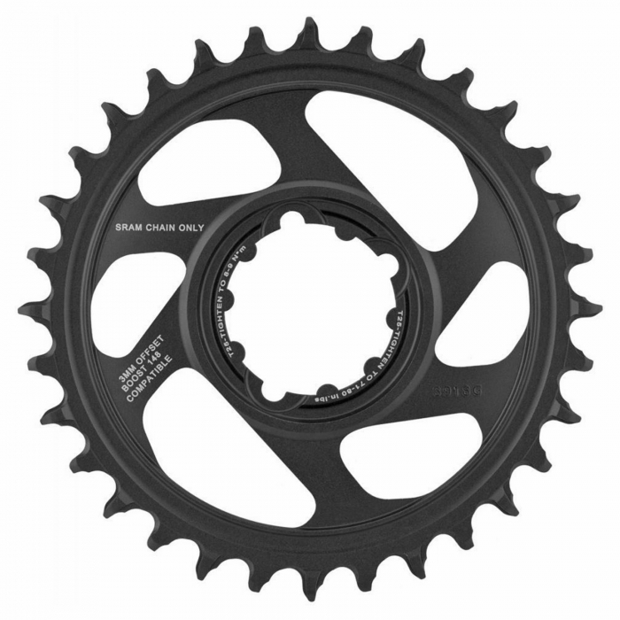 Foaie angrenaj pedalier SRAM X-Sync 2 Eagle, 30T, GXP/BB 30 mm, Direct Mount, aluminiu, negru [2]