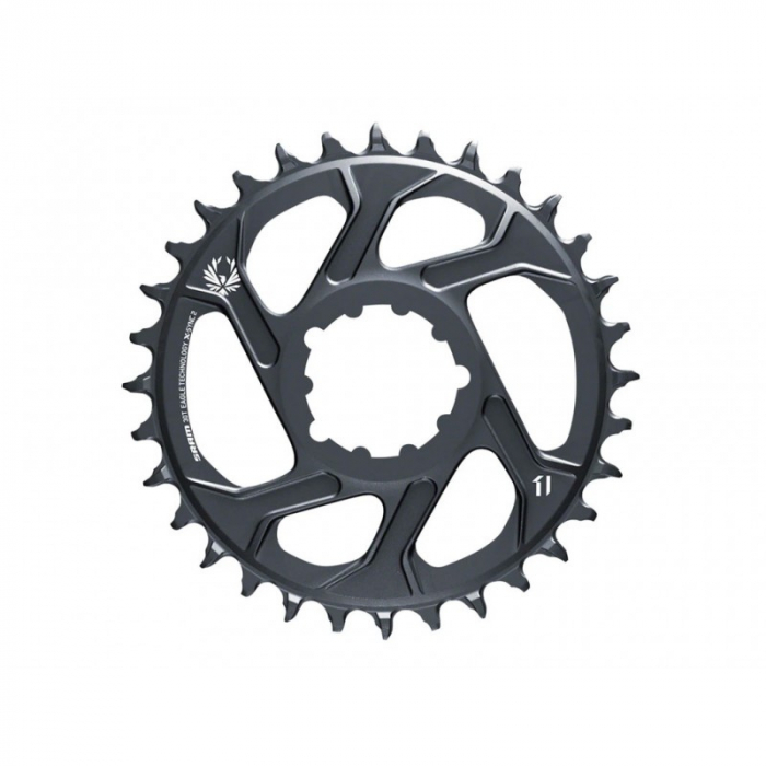 Foaie Angrenaj Sram X-SYNC 2 Direct Mount 6mm Offset - 34T, Gri [2]