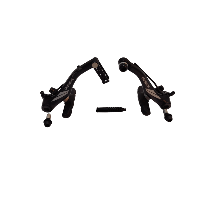 Frana V-Brake fata Shimano ABRM422FX14ML, saboti M65T3, Negru [1]