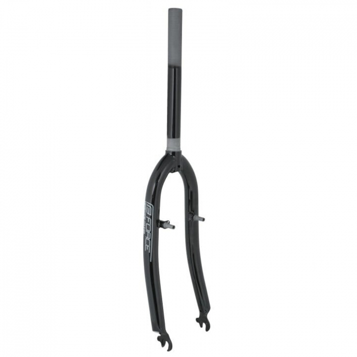 Furca bicicleta FORCE MTB, gat 1 1/8", fixa, prindere frane V-Brake, negru [2]
