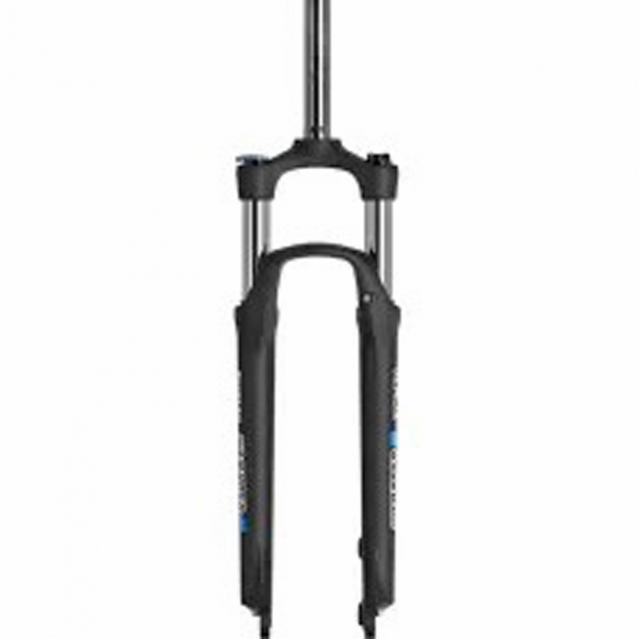Furca bicicleta 27.5" SR SUNTOUR SF20 XCM HLO DS, suspensie pe arc, cursa 120 mm, gat 1 1/8", prindere frane disc, negru mat [2]