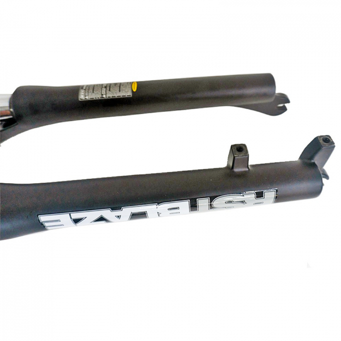 Furca bicicleta 27.5" RST Blaze ML, gat 1-1/8", suspensie pe arc, cursa 120 mm, blocator, prindere frane disc, negru [4]