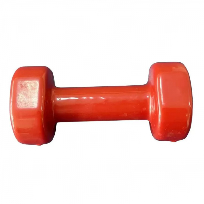 Gantera vinil 3 kg, rosu [2]